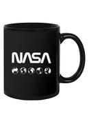 Nasa Planet Earth Banner Mug -NASA Designs