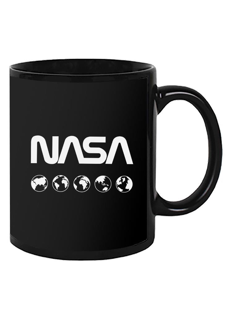 Nasa Planet Earth Banner Mug -NASA Designs