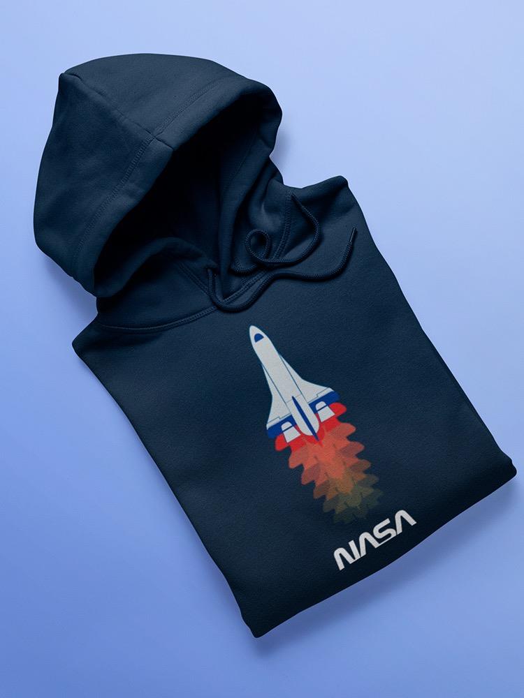 Nasa Shuttle Color Shadows Hoodie or Sweatshirt -NASA Designs