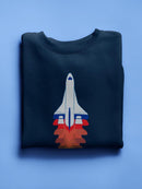Nasa Shuttle Color Shadows Hoodie or Sweatshirt -NASA Designs