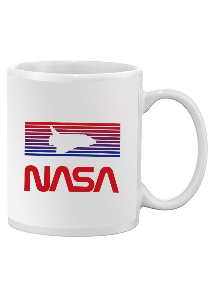 Nasa Shuttle Over Dusk Colors Mug -NASA Designs