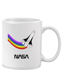 Nasa Shuttle Rainbow Trail Mug -NASA Designs
