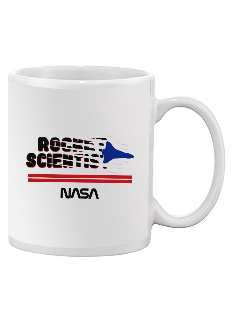 Nasa Rocket Scientist Banner Mug -NASA Designs