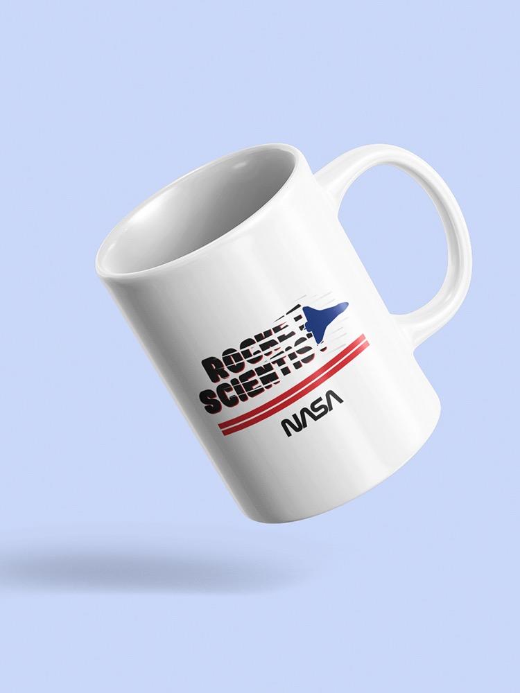 Nasa Rocket Scientist Banner Mug -NASA Designs
