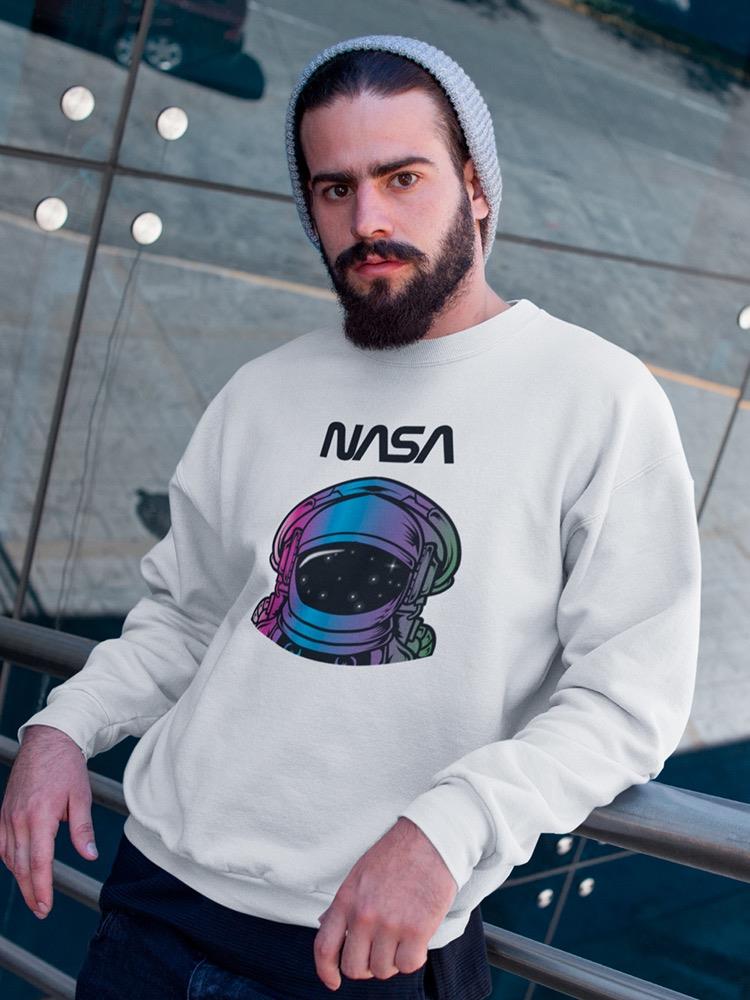 Nasa Astronaut Gazing Space Hoodie or Sweatshirt -NASA Designs