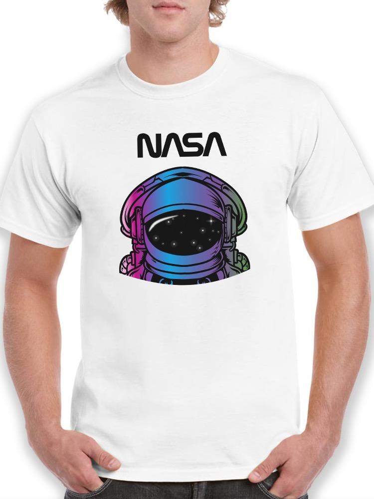 Nasa Astronaut Gazing Space T-shirt -NASA Designs