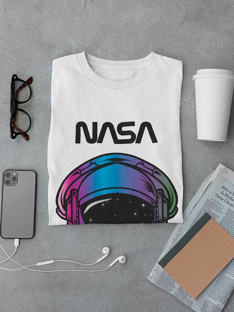 Nasa Astronaut Gazing Space T-shirt -NASA Designs