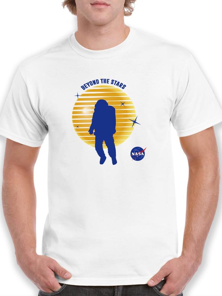 Nasa Beyond Stars Astronaut T-shirt -NASA Designs