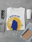 Nasa Beyond Stars Astronaut T-shirt -NASA Designs