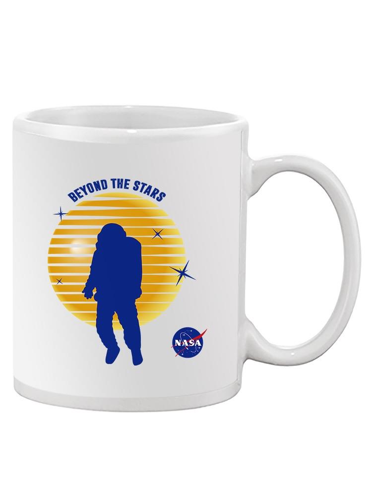 Nasa Beyond Stars Astronaut Mug -NASA Designs