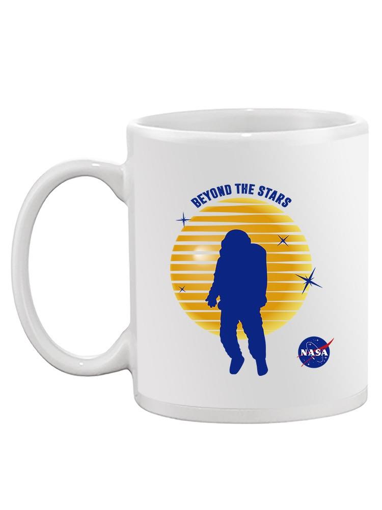 Nasa Beyond Stars Astronaut Mug -NASA Designs