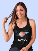Nasa Atom Like Planet T-shirt -NASA Designs
