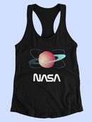 Nasa Atom Like Planet T-shirt -NASA Designs