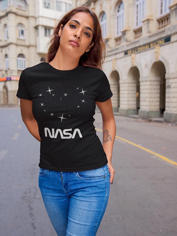 Nasa Heart Galaxy T-shirt -NASA Designs