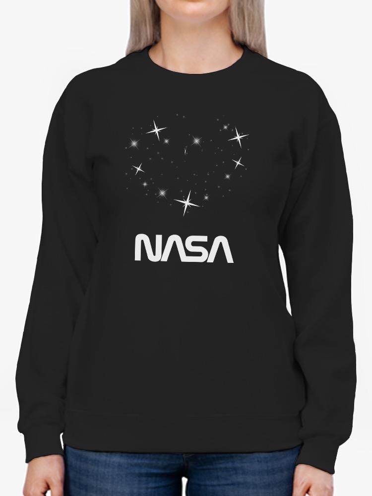 Nasa Heart Galaxy Hoodie or Sweatshirt -NASA Designs