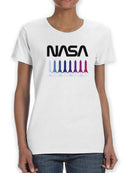 Nasa Rocket Gradient T-shirt -NASA Designs