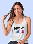 Nasa Rocket Gradient T-shirt -NASA Designs