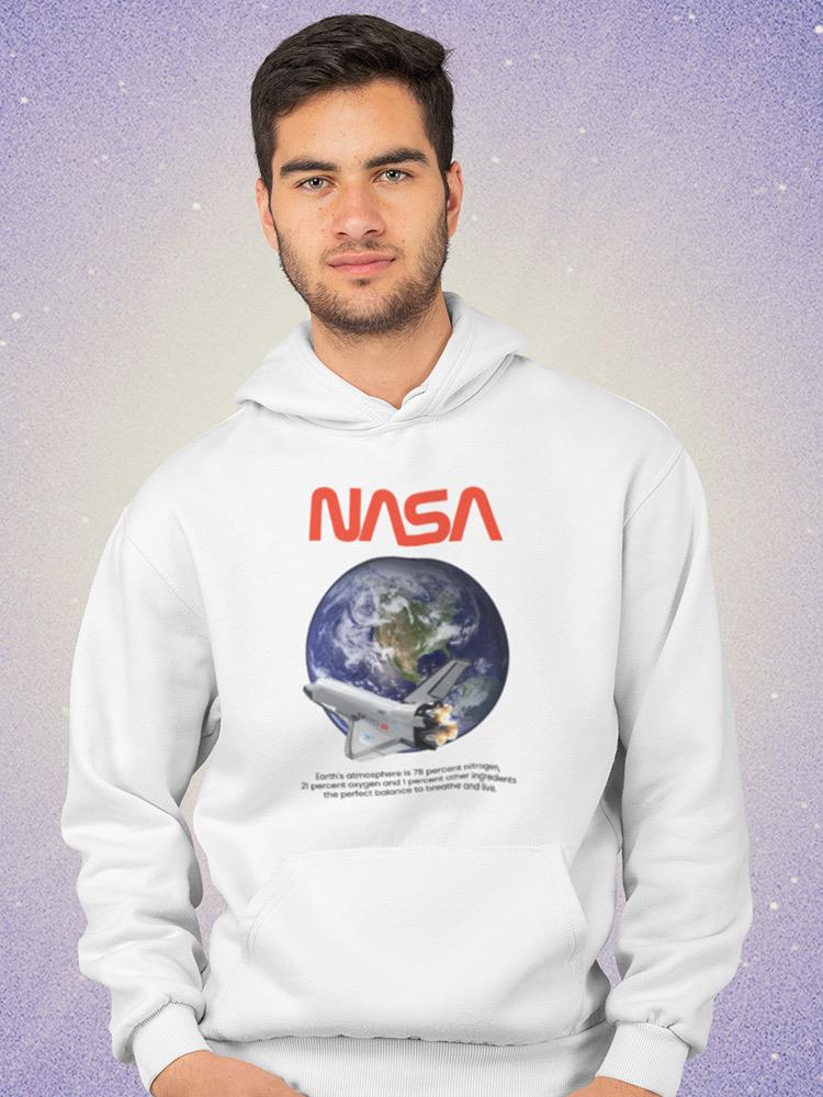Nasa Earth Atmosphere Hoodie or Sweatshirt -NASA Designs
