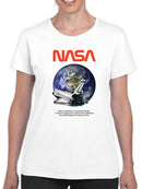 Nasa Earth Atmosphere Shaped T-shirt -NASA Designs