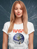Nasa Earth Atmosphere Shaped T-shirt -NASA Designs