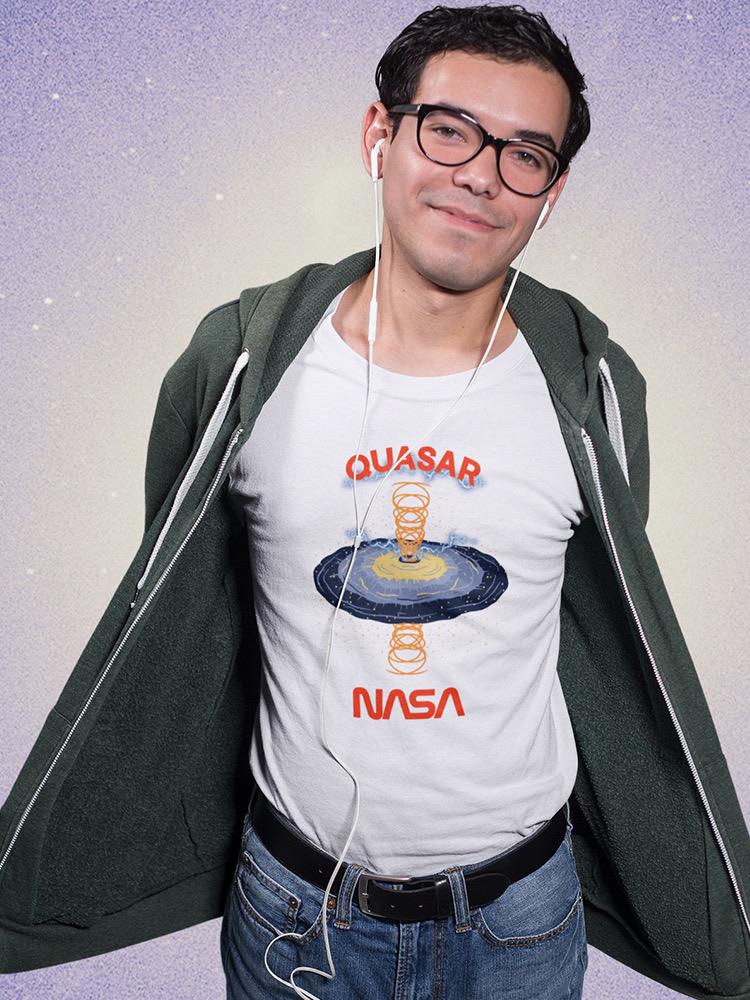 Nasa Quasar Art T-shirt -NASA Designs