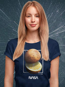 Nasa Lemony Mars Shaped T-shirt -NASA Designs