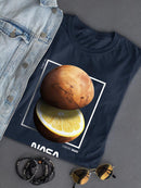 Nasa Lemony Mars Shaped T-shirt -NASA Designs
