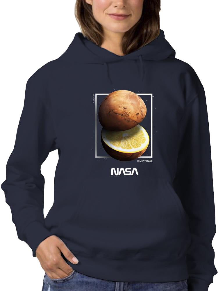 Nasa Lemony Mars Hoodie or Sweatshirt -NASA Designs