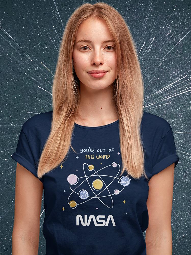 Nasa Solar System Kiddie Shaped T-shirt -NASA Designs