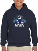 Nasa Spaceman W Planet Earth Hoodie or Sweatshirt -NASA Designs