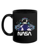 Nasa Spaceman W Planet Earth Mug -NASA Designs