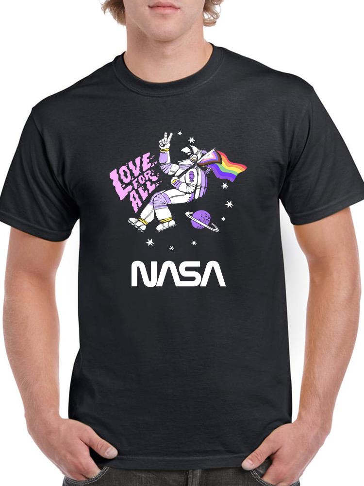 Nasa Love Is For All T-shirt -NASA Designs