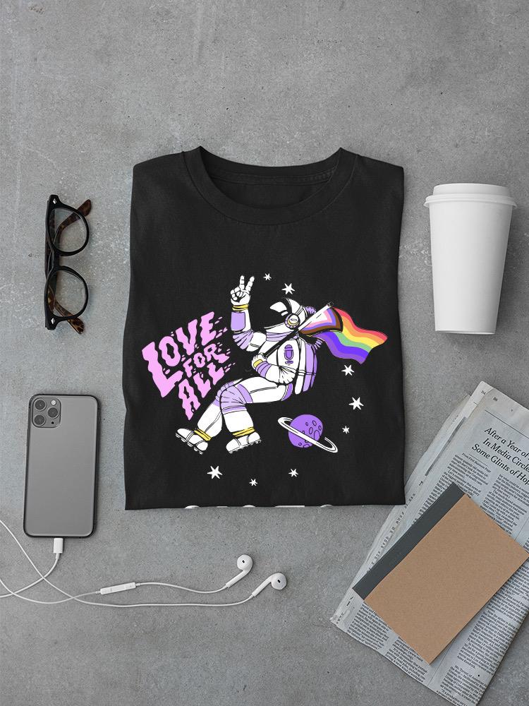 Nasa Love Is For All T-shirt -NASA Designs
