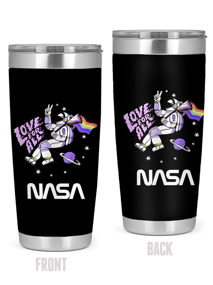 Nasa Love Is For All Tumbler -NASA Designs