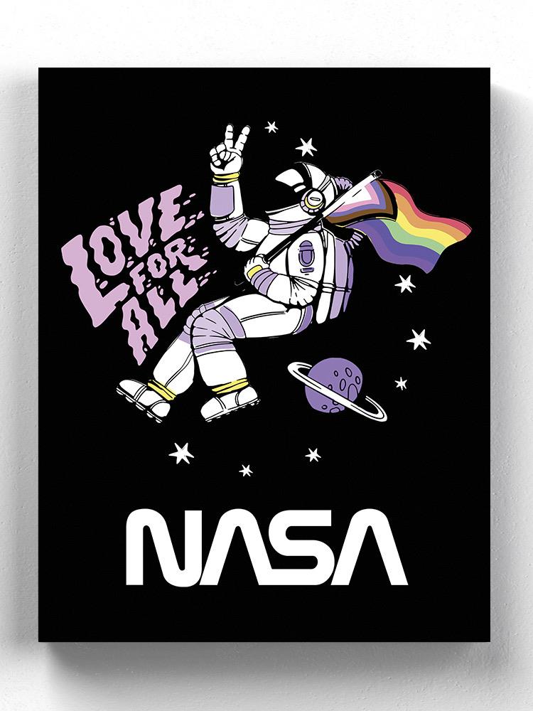 Nasa Love Is For All Wall Art -NASA Designs
