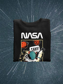 Nasa Astronaut Portrait Taxi Hoodie or Sweatshirt -NASA Designs