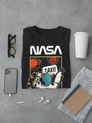 Nasa Astronaut Portrait Taxi T-shirt -NASA Designs