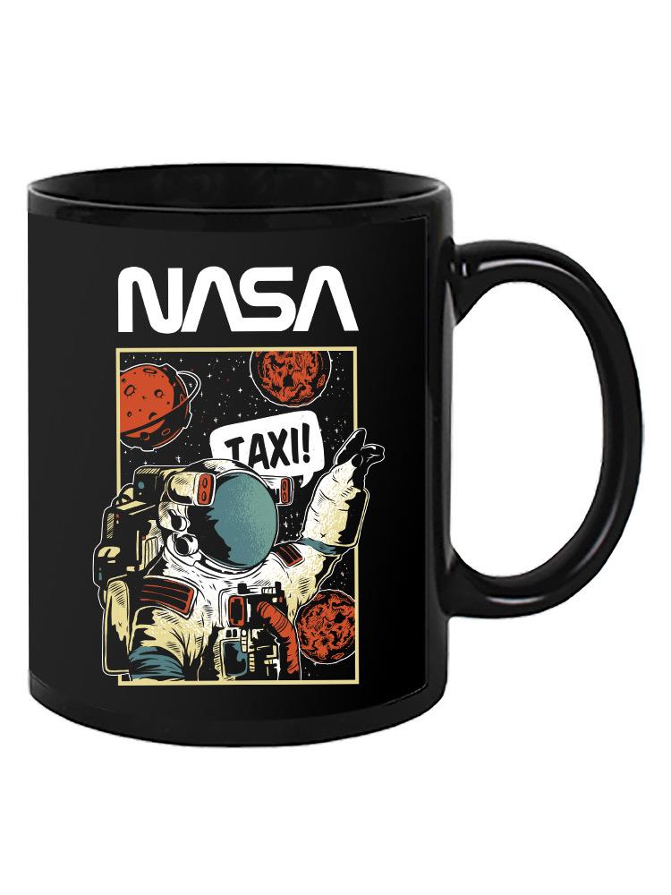 Nasa Astronaut Portrait Taxi Mug -NASA Designs