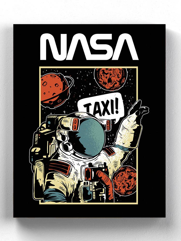 Nasa Astronaut Portrait Taxi Wall Art -NASA Designs