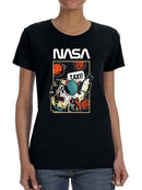 Nasa Astronaut Portrait Taxi Shaped T-shirt -NASA Designs