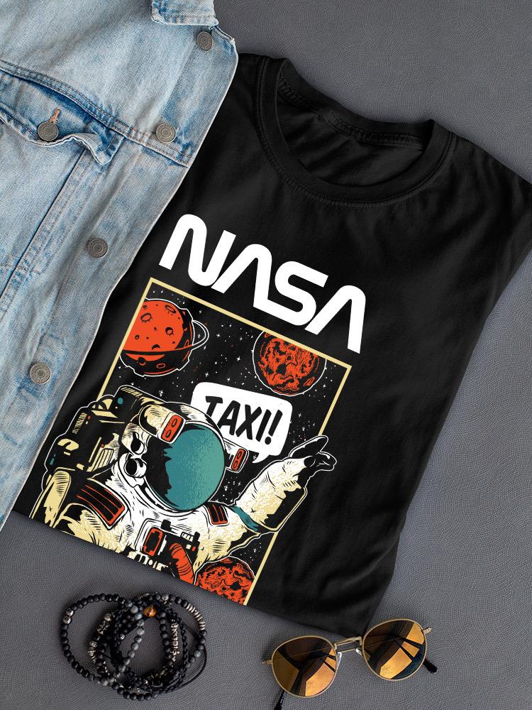 Nasa Astronaut Portrait Taxi Shaped T-shirt -NASA Designs