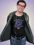 What Happens In Black Hole T-shirt -NASA Designs