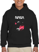 Nasa Space W Pixel Dark Hole Hoodie or Sweatshirt -NASA Designs