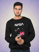 Nasa Space W Pixel Dark Hole Hoodie or Sweatshirt -NASA Designs