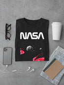 Nasa Space W Pixel Dark Hole T-shirt -NASA Designs
