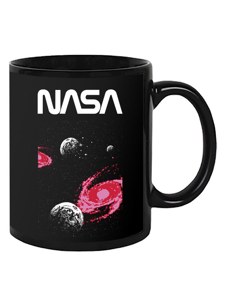 Nasa Space W Pixel Dark Hole Mug -NASA Designs