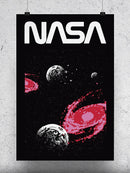 Nasa Space W Pixel Dark Hole Wall Art -NASA Designs