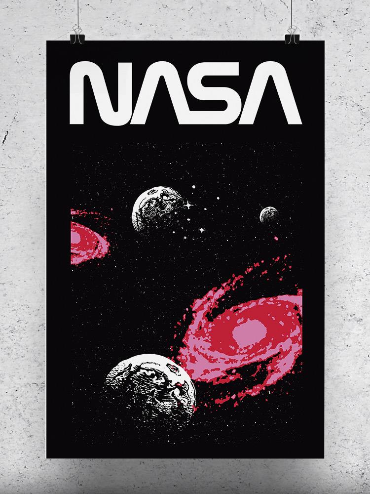 Nasa Space W Pixel Dark Hole Wall Art -NASA Designs