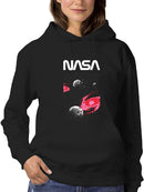 Nasa Space W Pixel Dark Hole Hoodie or Sweatshirt -NASA Designs