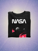 Nasa Space W Pixel Dark Hole Hoodie or Sweatshirt -NASA Designs